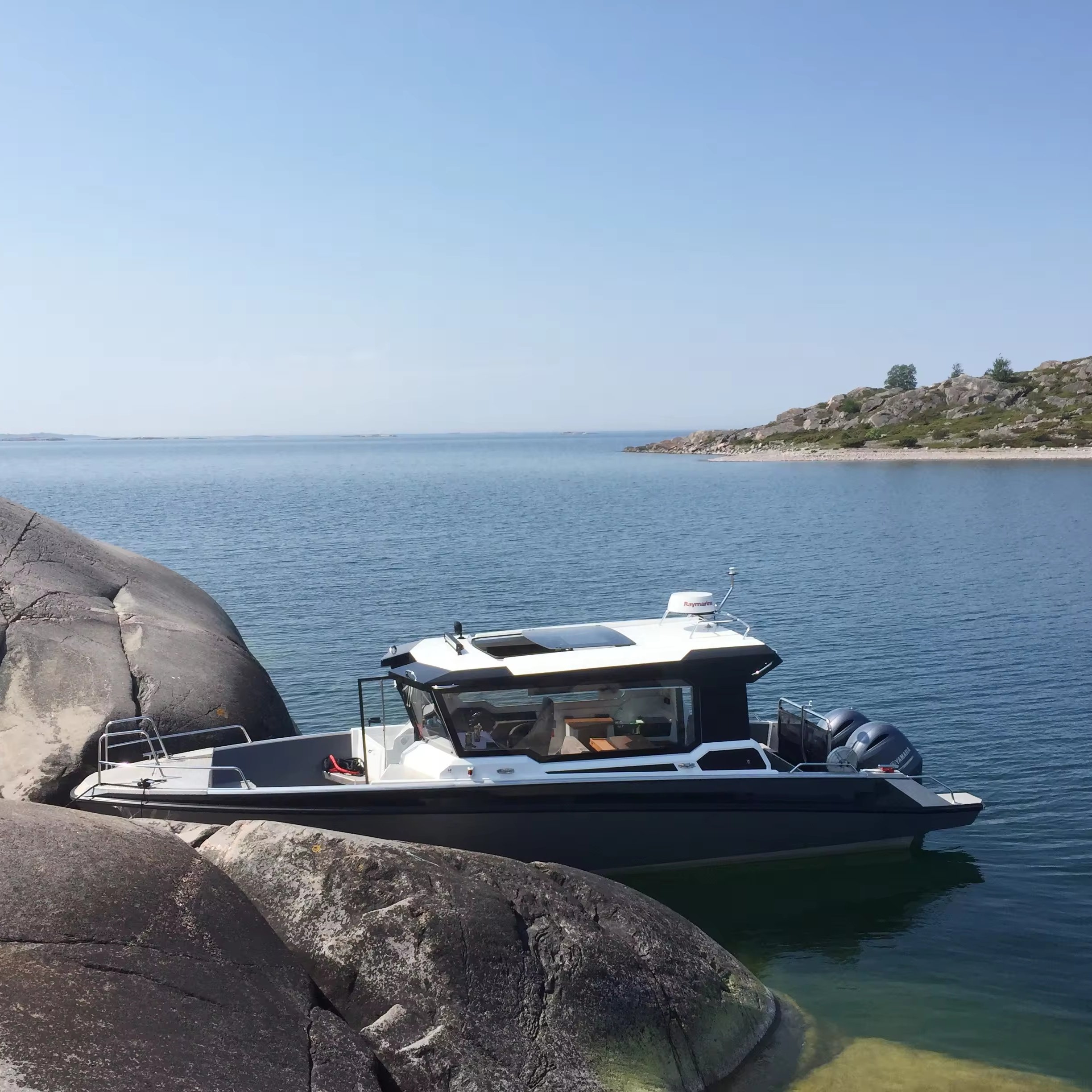 9.7m Aluminum Deep V Fast Speed Cabin Cruiser Boat